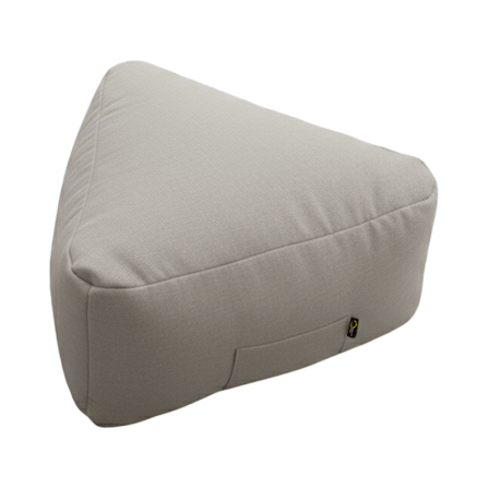 เบาะรองนั่งทรงสามเหลี่ยม RENITA HOME รุ่น ONIGIRI POUF สีเทา_0